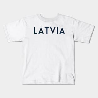 Starry latvian latviski - Latvia Kids T-Shirt